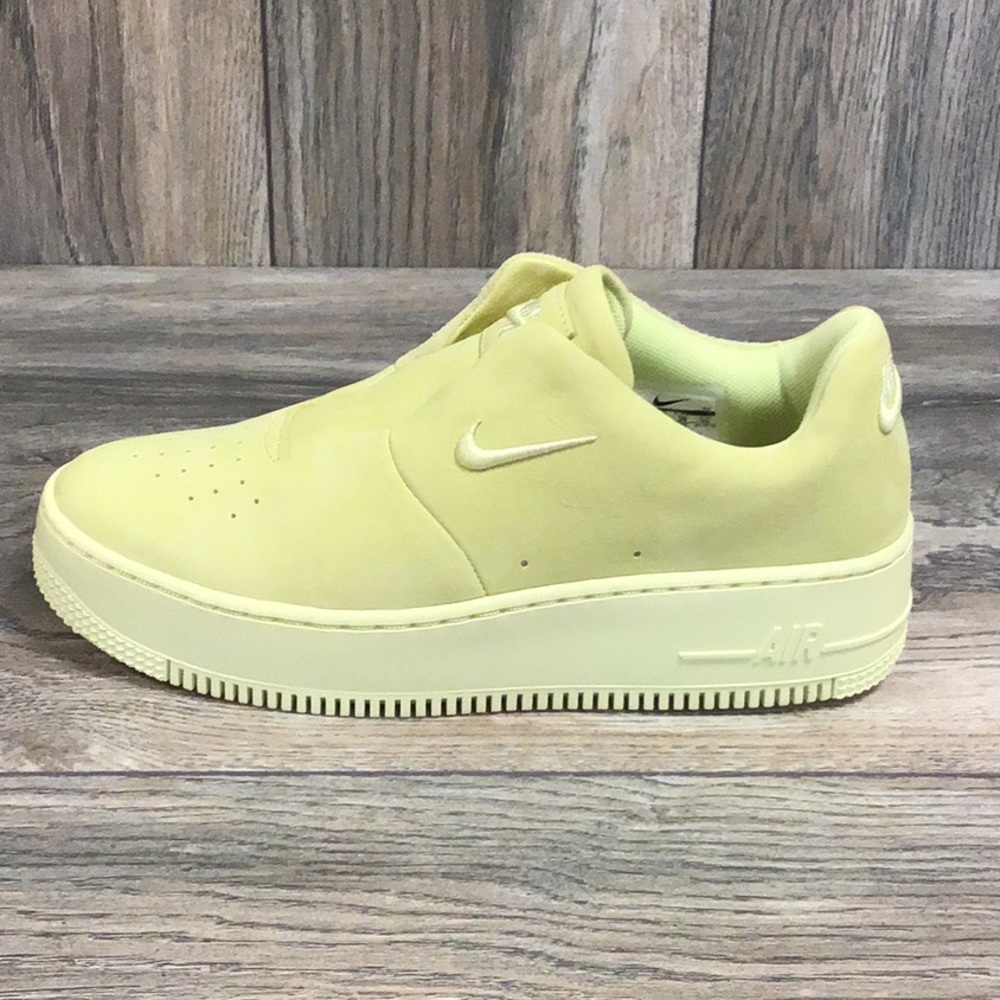 NEW Nike Air Force 1 Sage XX Luminous Green Yellow - Picture 3 of 6